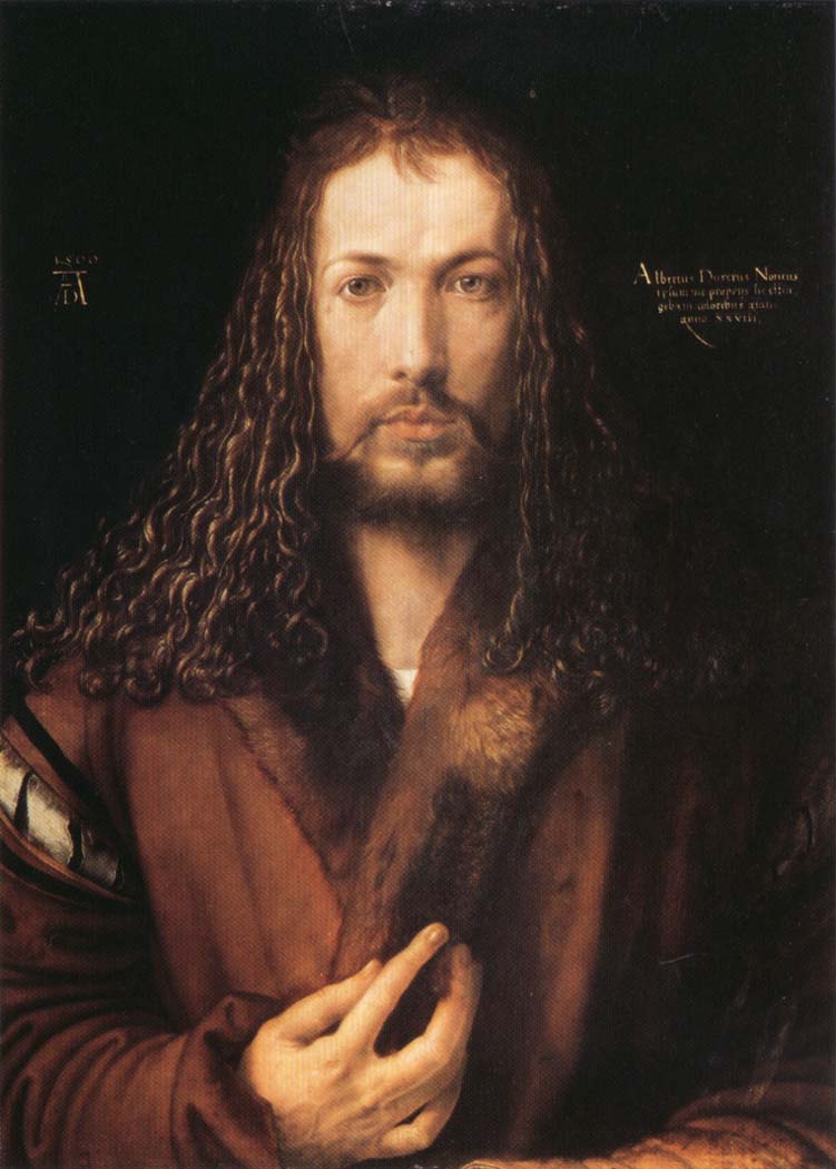 Self-Portrait with Fur Coat